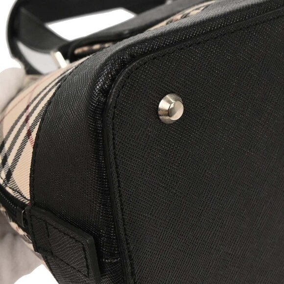 Burberry Beige Burberry Check Handbag - Picture 10 of 11